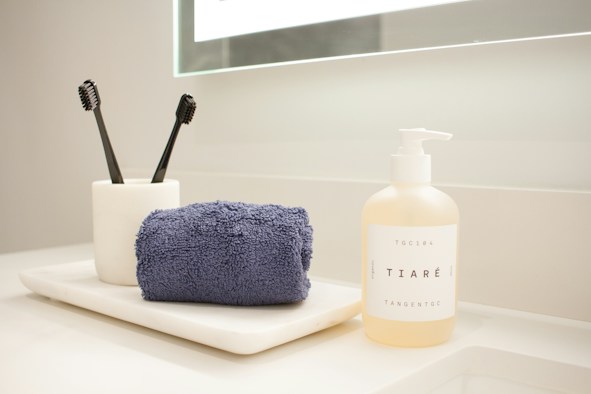 Bathroom counter